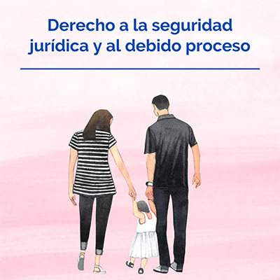 Derecho a la seguridad jurídica y al debido proceso